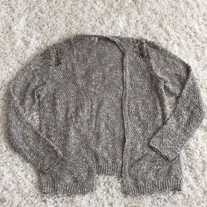 Studio Y Super Sparkly Long Sleeve Cardigan